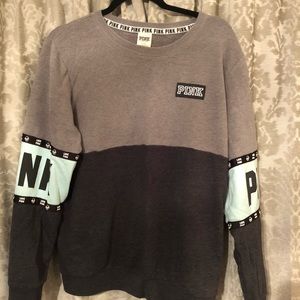 Teal/Grey Pink Sweatshirt
